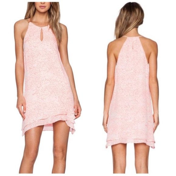 Parker Dresses & Skirts - Parker Pink & White Etude Quake Priscilla Dress